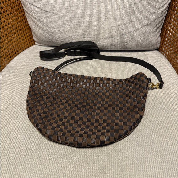 Clare V Grande Fanny Black and Brown Checkered - Picture 7 of 10